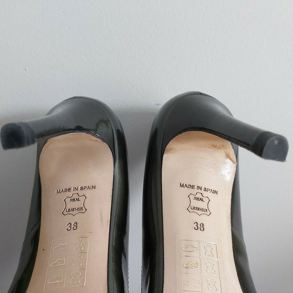 LK BENNETT Stila Courts Patent Leather Heels Pumps - Picture 6 of 8